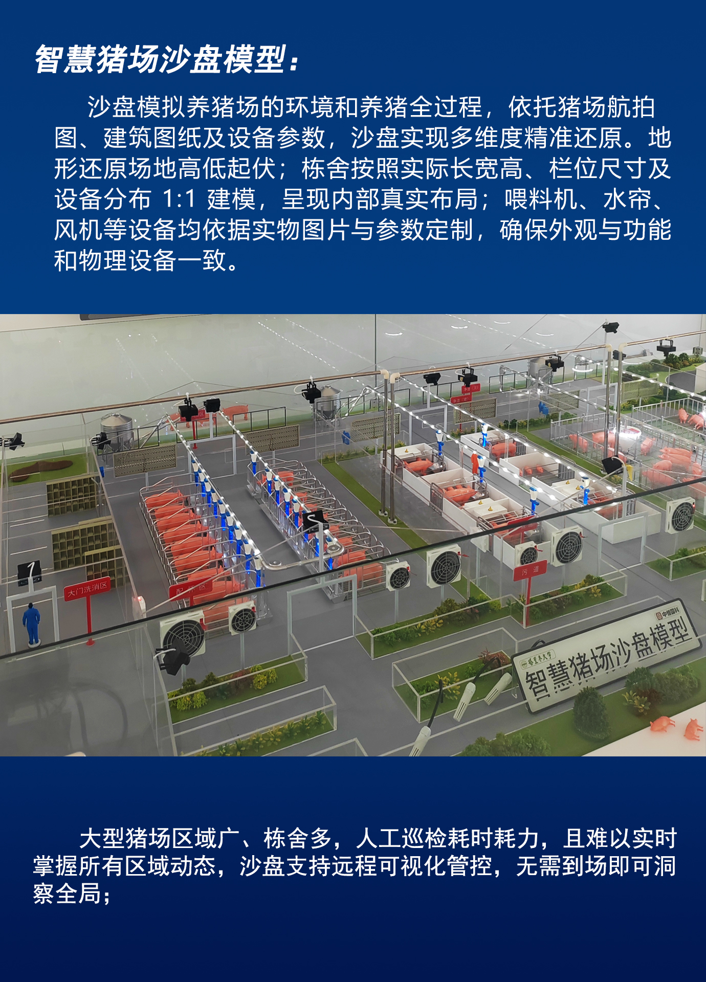 智慧豬場數字孿生沙盤 智慧豬場數字孿生沙盤